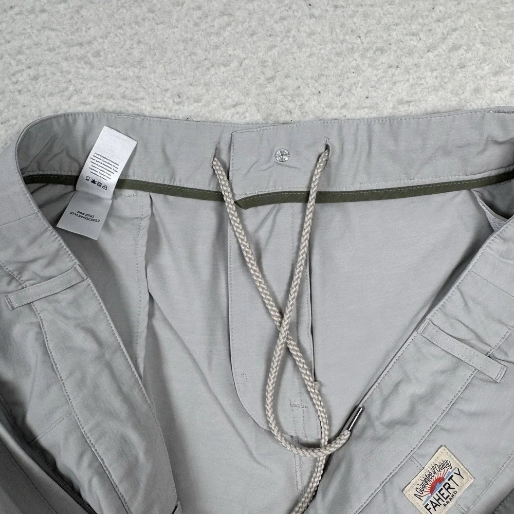 Faherty All Day Shorts Mens‎ 38 Performance Stretch Chino Drawstring 9